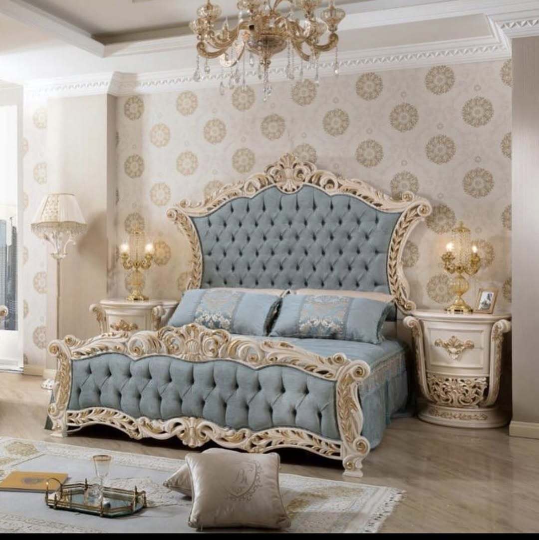 Bedroom Set in Light Blue